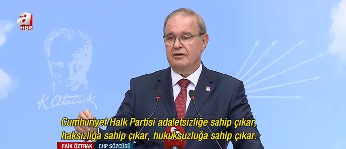 Sosyal medya CHP Sözcüsü Faik Öztrak'ın gafını konuşuyor! Bu sözleri CHP'lileri bile şaşırttı: CHP haksızlığa adaletsizliğe sahip çıkar - 1