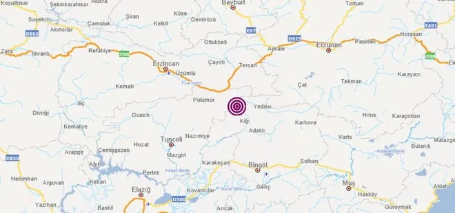 Son dakika: Tunceli’de korkutan deprem! Paniğe neden oldu | 17 Şubat AFAD son depremler