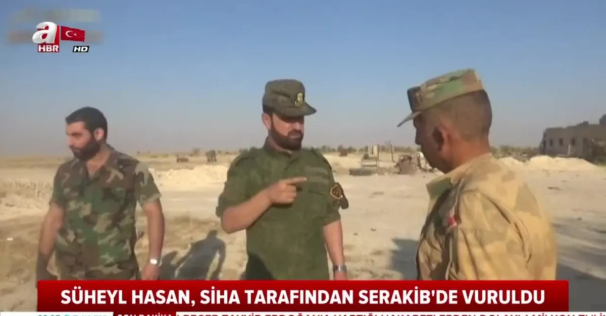 Esad'ın katliamcı generali Süheyl Hasan, SİHA ile vuruldu |Video