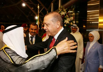 Cumhurbaşkanı Erdoğan Kuveyt'e geldi
