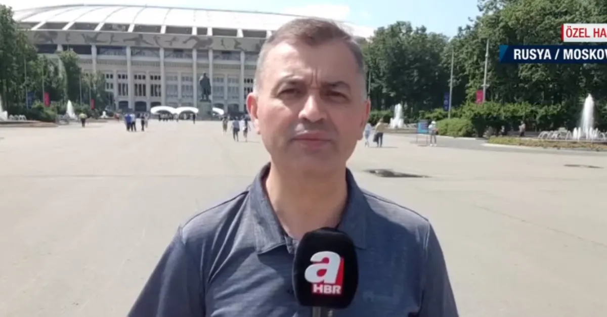 Moskova'nın ünlü stadyumunda aşılama