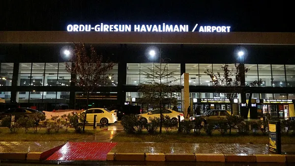 Ordu’da şiddetli sağanak hava ulaşımını engelledi | Ordu-Giresun Havalimanı... - 1