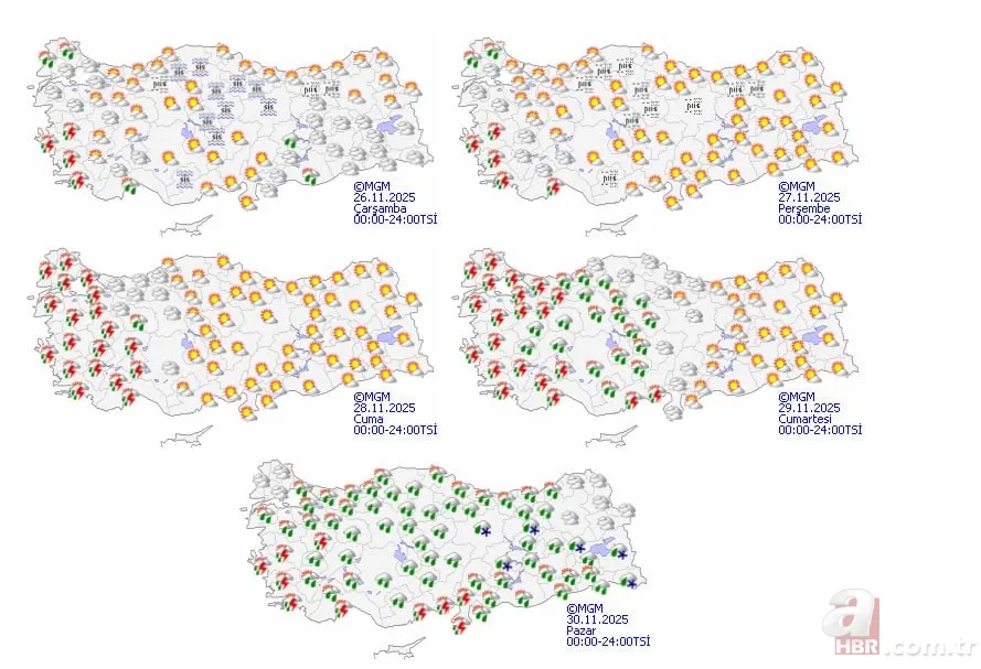 Türkiye’yi sis ve fırtına vurdu: Yağışlı sistem pusuda! Balkanların lapa lapa karı ne zaman gelecek? 6