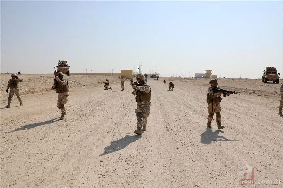 MSB'den Katar Özel Kuvvetler Komutanlığı'nda görevli komandolara eğitim 1