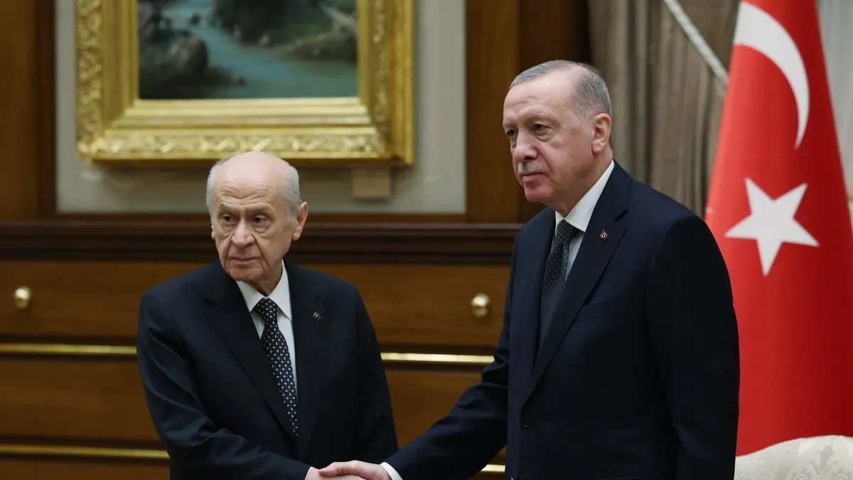 Külliye'de Cumhur Zirvesi! Başkan Erdoğan ve MHP lideri Bahçeli bir araya geldi