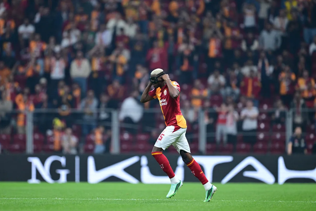 1791907073246.jpg Kasımpaşa maçında Victor Osimhen (IHA)