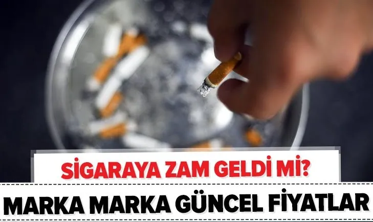 Sigara fiyatları zamlı güncel liste! 25 Aralık Tekel, Winston, Rothmans, Marlboro, Kent fiyatları ne kadar oldu?