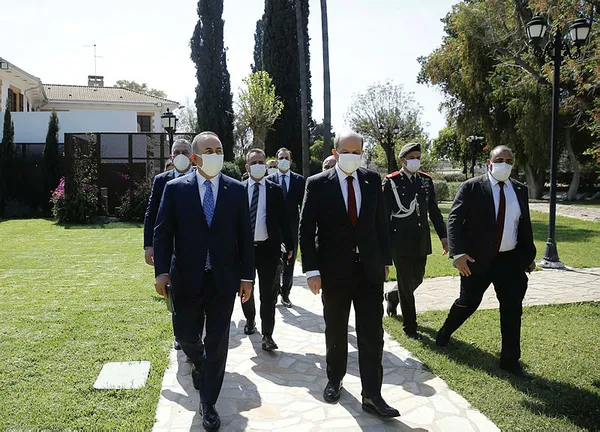 Son dakika: Dışişleri Bakanı Mevlüt Çavuşoğlu ve KKTC Cumhurbaşkanı Ersin Tatar’dan kritik açıklamalar