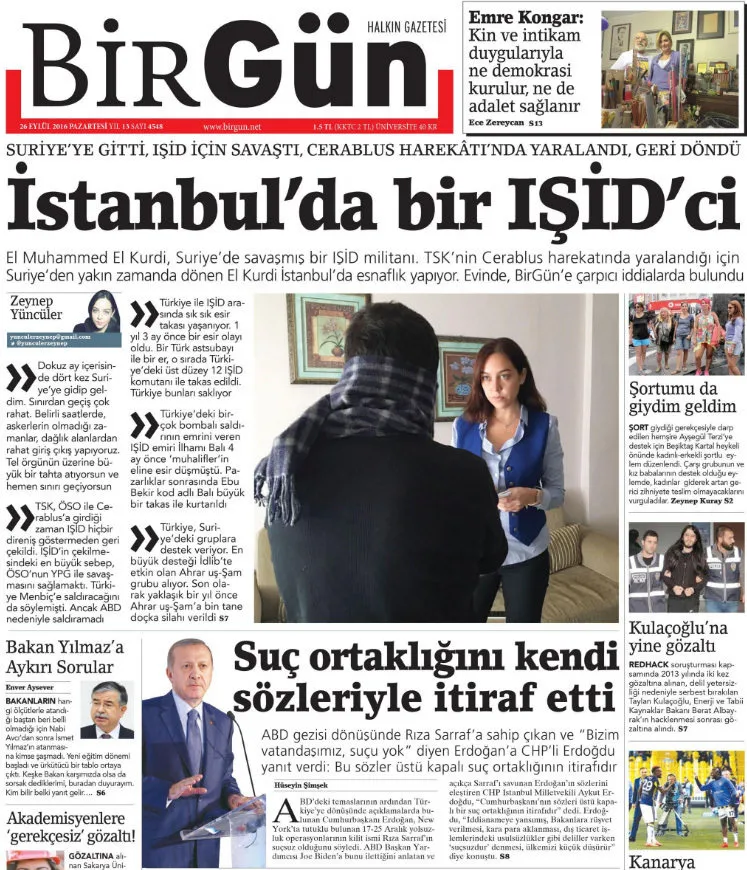Birgün gazetesinden terör propagandası - 1