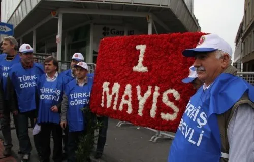 Taksim’de 1 Mayıs kutlamaları