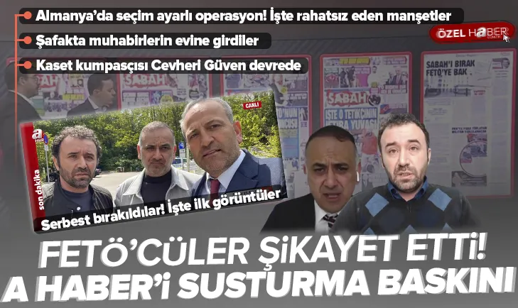 Sabah ve A Haberi susturma operasyonu!