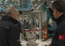 Başkan Erdoğan bizzat inceledi! İşte üretim bandı