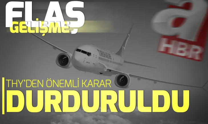 Son dakika! Türkiye Hava Yolları: 12 adet Boeing 737 Max tipi yolcu uçağının ticari oparasyonları durduruldu