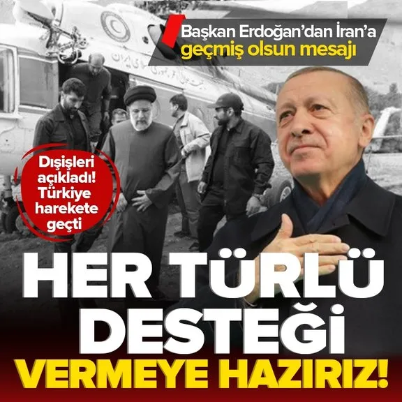 Başkan Erdoğan’dan İran’a geçmiş olsun mesajı: Her türlü desteği vermeye hazırız | Dışişleri açıkladı! Türkiye harekete geçti