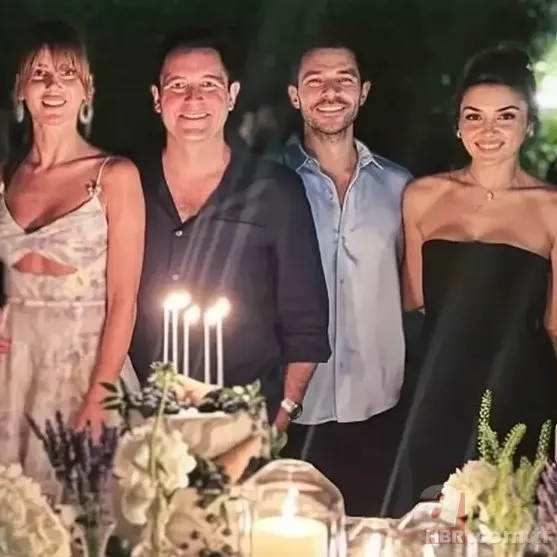 Sosyal medyaya bomba gibi düştü! Hande Erçel Hacı Sabancı'nın doğum gününde görüntülendi 4