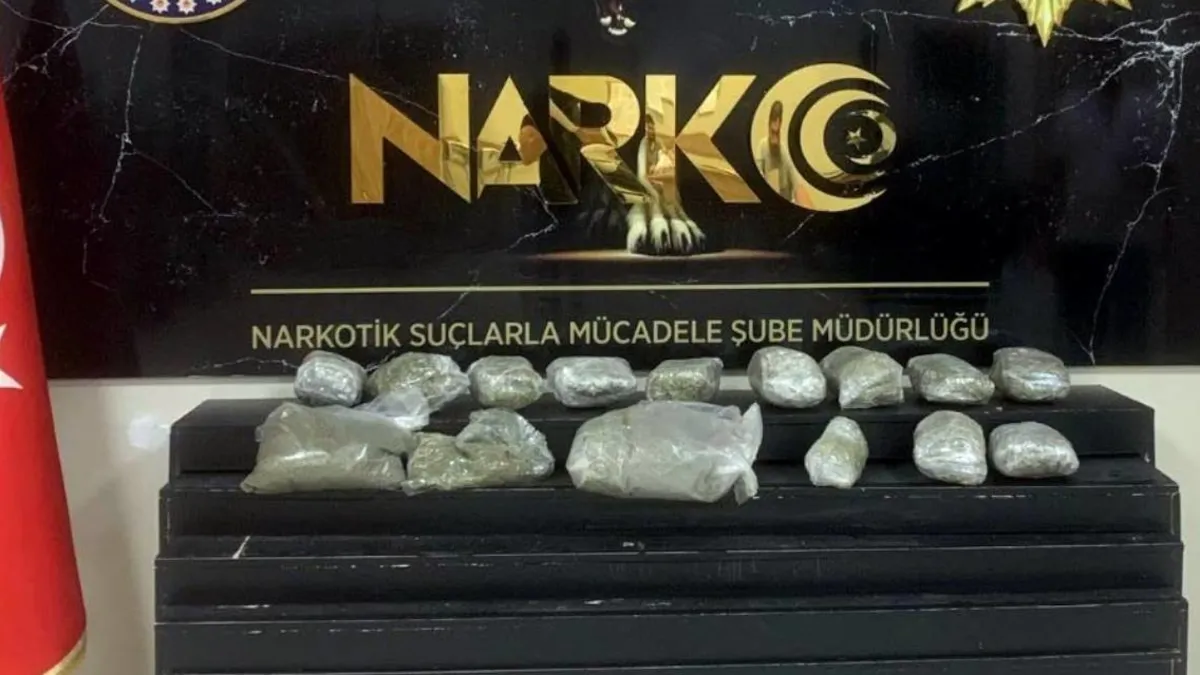 Van'da 10 kilo 120 gram skunk ele geçirildi