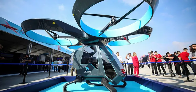 Uçan Araba Cezeri TEKNOFEST’te