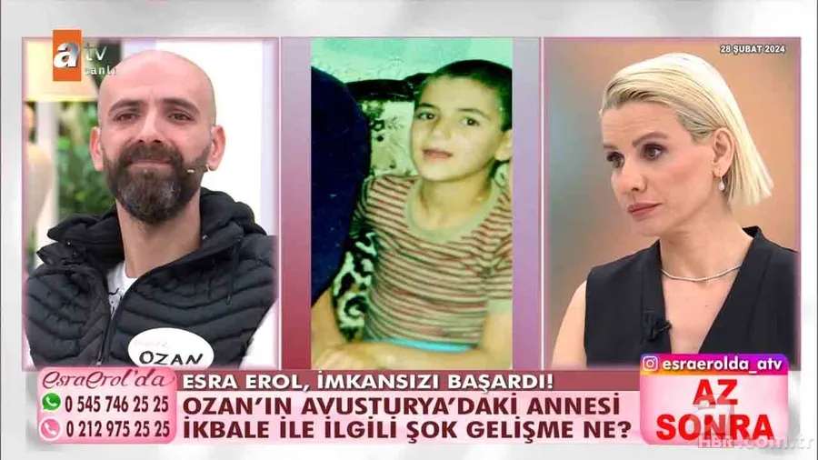 3 yaşında terk edilmişti! 11 kardeşine yeniden kavuştu! Esra Erol'da 40 yıllık sır perdesi aralandı! Ozan'ın annesi bakın neredeymiş 8