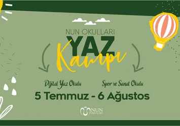 NUN yaz kamplarında yerinizi alın!