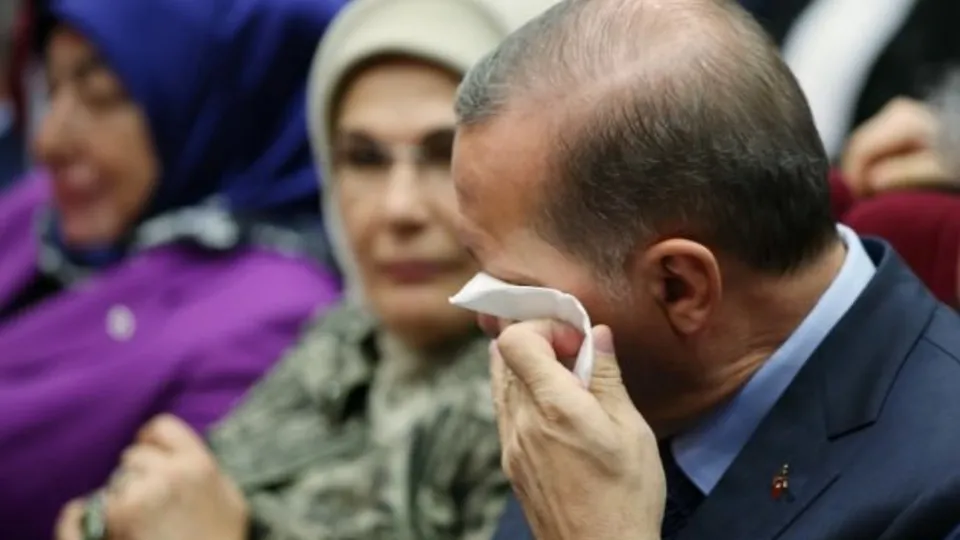 Cumhurbaşkanı Erdoğan'ın duygu yüklü anları