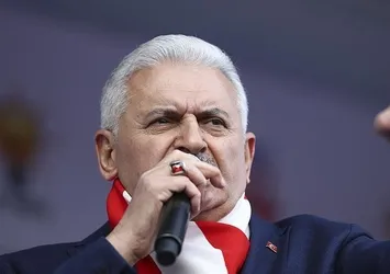 Başbakan Yıldırım: Teröristler kol kola girmişler 'hayır' kampanyası yapıyor