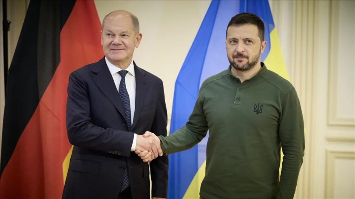 Zelenskiy’ye Avrupa’dan tam destek! Scholz’dan ‘sarsılmaz dayanışma’ mesajı