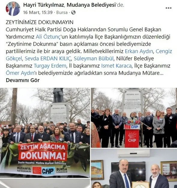 CHP'li başkan zeytinlikleri katletti! Hem talan hem de şov yapıyor - 2