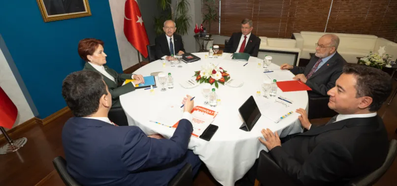 Altılı masanın son toplantısından da aday ismi çıkmadı! BTP kapının dışında kaldı!