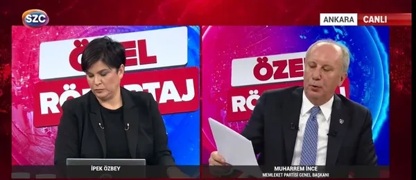 Memleket Partisi Genel Başkanı Muharrem İnce CHP ile köprüleri attı canlı yayında bombardımana tuttu: Utanmalısınız
