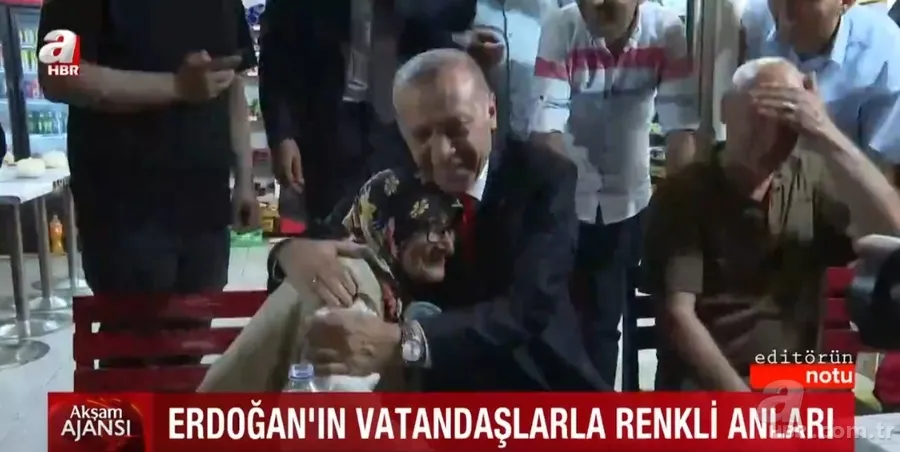 Başkan Erdoğan'ın vatandaşlarla renkli anları: Gittiği her yerde yoğun ilgiyle karşılandı 11