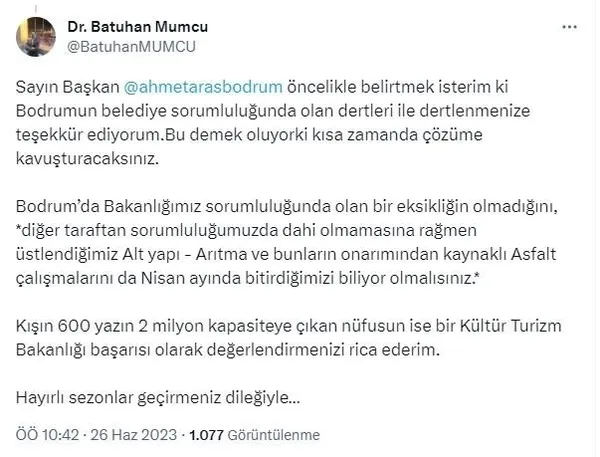 Tatilcileri hedef alan CHP’li Bodrum Belediye Başkanı Aras’ın algısı boşa çıktı! İşte gerçekler - 3
