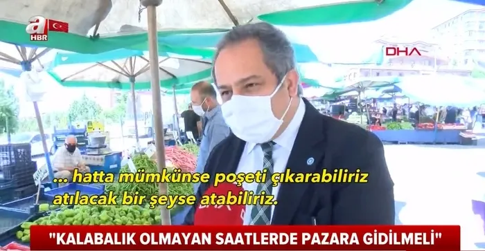 Bilim Kurulu Üyesi pazara çıktı halkı koronavirüs konusunda uyardı - 4