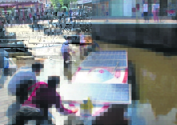 Güneş enerjili tekne için destek arıyorlar