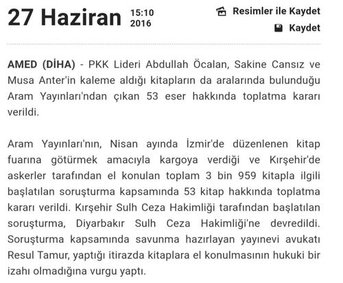 Mahkemenin yasakladığı PKK’lı yöneticilerin kitapları İBB tarafından satışa sunuldu!