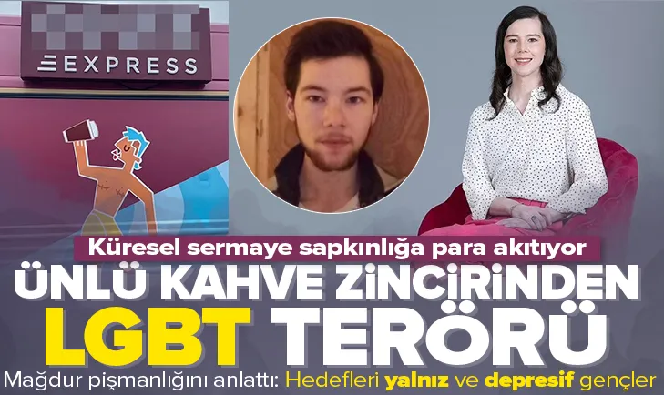Kahve zinciri markasından LGBT terörü
