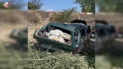 Karı-koca kazada hayatını kaybetti