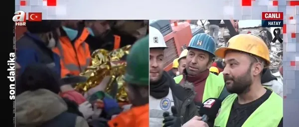 Depremde yeni mucizeler! 63 yaşındaki Hafsa Dağcı tam 158 saat sonra enkaz altından sağ olarak çıkartıldı