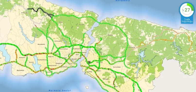 Yavuz Sultan Selim Köprüsü açıldı, trafik rahatladı