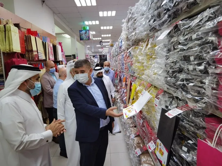 Katar’daki büyük marketler zincirlerinden Türk ürünlerine büyük destek