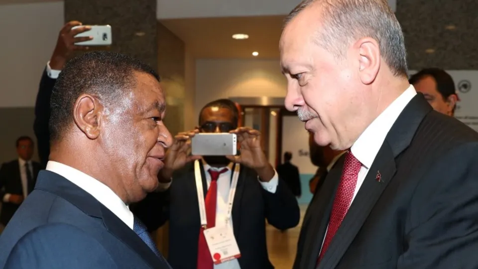 Başkan Erdoğan ile Etiyopya Cumhurbaşkanı'ndan samimi görüntüler
