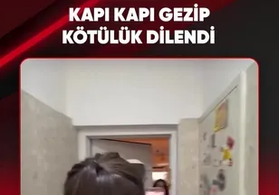 KAPI KAPI GEZİP KÖTÜLÜK DİLENDİ