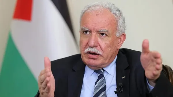 Filistin Dışişleri Bakanı Riyad el-Maliki’den flaş Gazze açıklaması