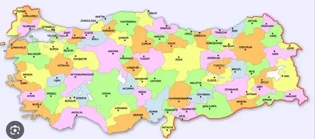 Türkiye'deki 81 ilin adında bu dört harften hangisi diğer üçünden daha az bulunur? Kim Milyoner Olmak İster 1 milyon sorusu! İllerin listesi... - 5