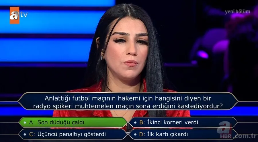 Futbolseverleri ekran başına kilitleyen anlar! 500 bin TL'lik Galatasaray sorusu Milyoner'e damga vurdu 25