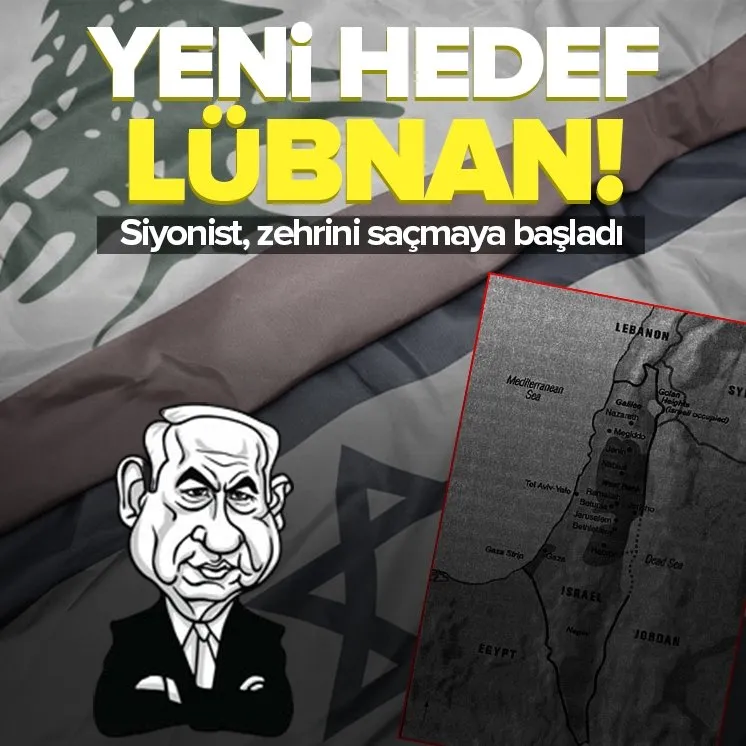 İşgalci İsrail okları Lübnan’a çevirdi!