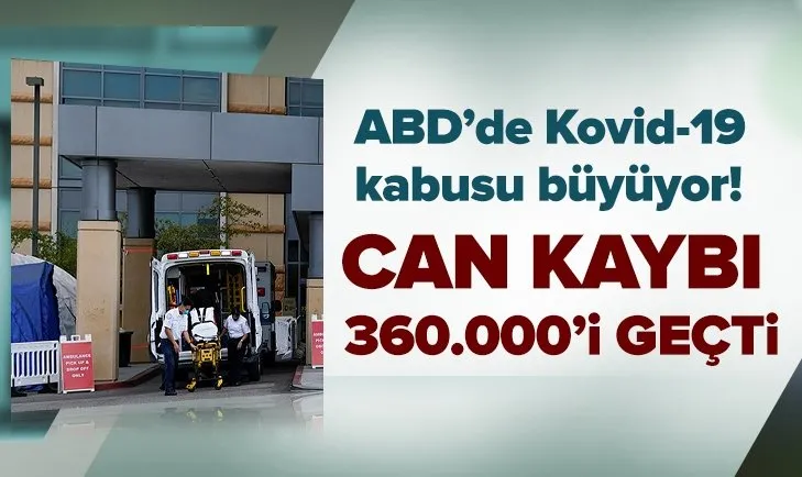 Son dakika: ABD'de günün koronavirüs vaka ve vefat rakamları açıklandı