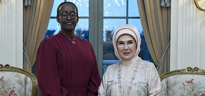 Emine Erdoğan ve Jeannette Kagame bir araya geldi!