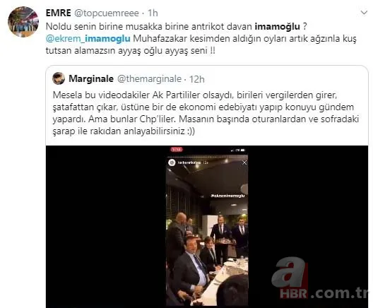Ekonomi kötüye gidiyor algısı yapan CHP'lilerden lüks restoranda gösterişli eğlence! 3