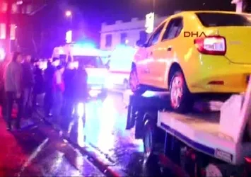 Saldırgan bu taksiyle mi geldi?