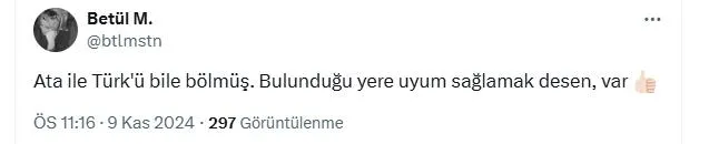 ekrem-imamogludan-tepki-ceken-10-kasim-paylasimi-ataturk-diyemedi-1731190225314.jpeg Ekrem İmamoğlu'ndan tepki çeken 10 Kasım paylaşımı! "DEM’li ortakları gücenmesin diye Atatürk’ün Türk’ünü videodan çıkarmış" - 8